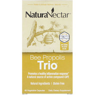 <img alt="NaturaNectar, Bee Propolis Trio, 60 Vegetable Capsules" title="NaturaNectar, Bee Propolis Trio, 60 Vegetable Capsules,837654326558"