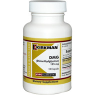 <img alt="Kirkman Labs, DMG (Dimethylglycine), 125 mg, 100 Capsules" title="Kirkman Labs, DMG (Dimethylglycine), 125 mg, 100 Capsules,812325020072"