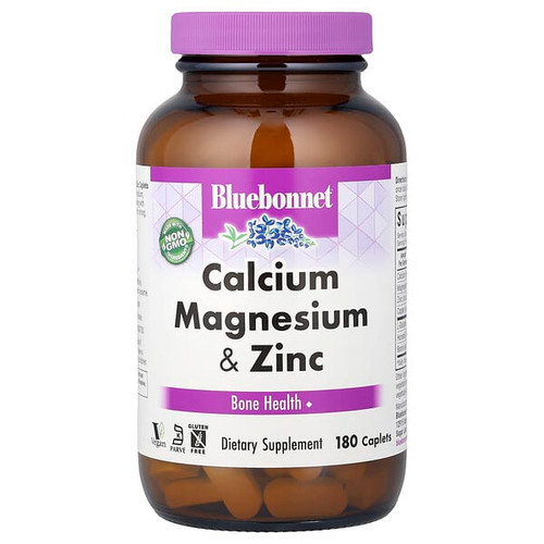 <img alt="Bluebonnet Nutrition, Calcium Magnesium & Zinc, 180 Caplets" title="Bluebonnet Nutrition, Calcium Magnesium & Zinc, 180 Caplets,743715006997"