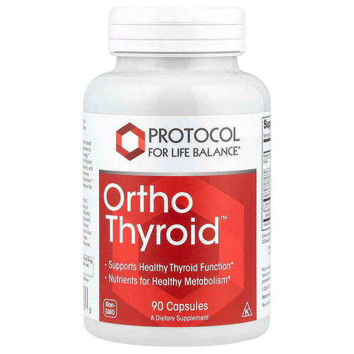 <img alt="Protocol for Life Balance, Ortho Thyroid, 90 Capsules" title="Protocol for Life Balance, Ortho Thyroid, 90 Capsules,707359133686"