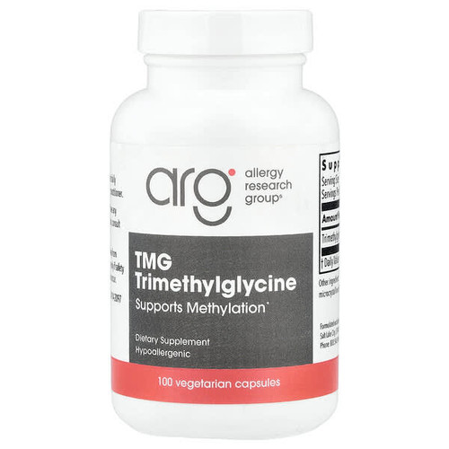 <img alt="Allergy Research Group, TMG, 100 Vegetarian Capsules (750 mg Per capsule)" title="Allergy Research Group, TMG, 100 Vegetarian Capsules (750 mg Per capsule),713947732308"