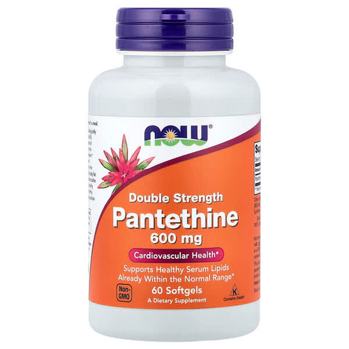 <img alt="NOW Foods, Pantethine, 600 mg, 60 Softgels" title="NOW Foods, Pantethine, 600 mg, 60 Softgels,733739004895"