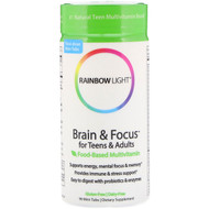 <img alt="Rainbow Light, Brain & Focus for Teens & Adults, Food-Based Multivitamin, 90 Mini-Tabs" title="Rainbow Light, Brain & Focus for Teens & Adults, Food-Based Multivitamin, 90 Mini-Tabs,021888202515"