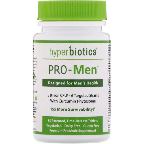<img alt="Hyperbiotics, PRO-Men, 5 Billion CFU, 30 Time-Release Tablets" title="Hyperbiotics, PRO-Men, 5 Billion CFU, 30 Time-Release Tablets,9506000116921"