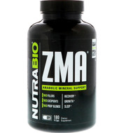 <img alt="NutraBio Labs, ZMA, 180 Vegetable Capsules" title="NutraBio Labs, ZMA, 180 Vegetable Capsules,649908522162"