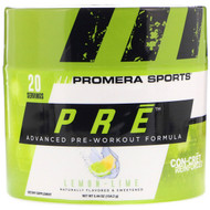 Promera Sports, PRE, Advanced Pre-Workout Formula, Lemon-Lime, 5.44 oz (154.2 g)