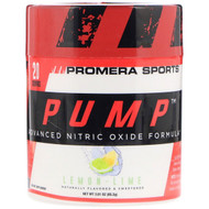 Promera Sports, Pump, Advanced Nitric Oxide Formula, Lemon-Lime, 3.01 oz (85.2 g)