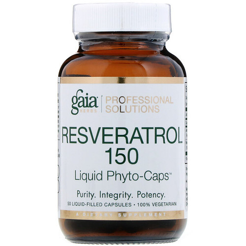 <img alt="Gaia Herbs Professional Solutions, Resveratrol 150, 50 Liquid-Filled Capsules" title="Gaia Herbs Professional Solutions, Resveratrol 150, 50 Liquid-Filled Capsules,751063996778"