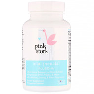 Pink Stork, Total Prenatal Plus DHA, 60 Vegetarian Capsules