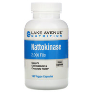 <img alt="Lake Avenue Nutrition, Nattokinase, Proteolytic Enzyme, 2,000 FUs, 180 Veggie Capsules" title="Lake Avenue Nutrition, Nattokinase, Proteolytic Enzyme, 2,000 FUs, 180 Veggie Capsules,898220016334"