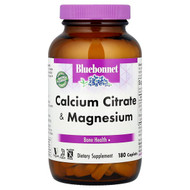 <img alt="Bluebonnet Nutrition, Calcium Citrate & Magnesium, 180 Caplets" title="Bluebonnet Nutrition, Calcium Citrate & Magnesium, 180 Caplets,743715007185"