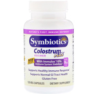 Symbiotics, Colostrum Plus, Kosher Dairy, 120 Veg Capsules