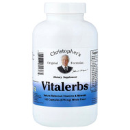 <img alt="Christophers Original Formulas, Vitalerbs, 180 Capsules" title="Christophers Original Formulas, Vitalerbs, 180 Capsules,084783891383"