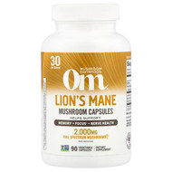 <img alt="Om Mushrooms, Lionss Mane Mushroom Capsules, 90 Vegetable Capsules (666 mg per Capsule)" title="Om Mushrooms, Lionss Mane Mushroom Capsules, 90 Vegetable Capsules (666 mg per Capsule),856210008158"