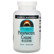 <img alt="Source Naturals, Phosphatidyl Choline, in Lecithin, 420 mg, 180 Softgels" title="Source Naturals, Phosphatidyl Choline, in Lecithin, 420 mg, 180 Softgels,021078006206"
