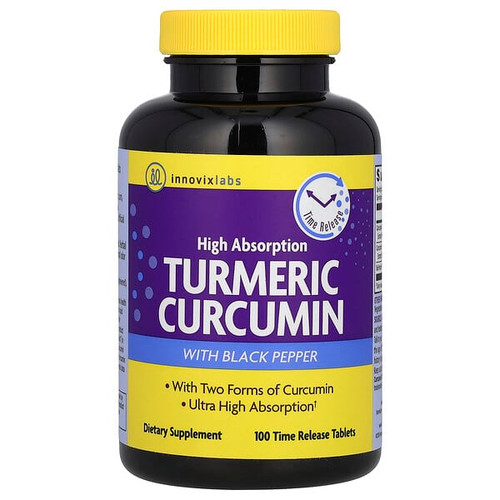 <img alt="InnovixLabs, Turmeric Curcumin, High Absorption , 100 Time Release Tablets" title="InnovixLabs, Turmeric Curcumin, High Absorption , 100 Time Release Tablets,794504891768"
