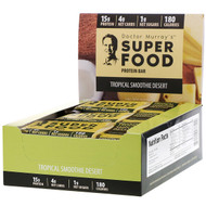 Dr. Murrays, Superfood Protein Bars, Tropical Smoothie Dessert, 12 Bars, 2.05 oz (58 g) Each