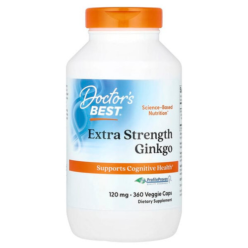 <img alt="Doctors Best, Ginkgo, 120 mg, 360 Veggie Caps" title="Doctors Best, Ginkgo, 120 mg, 360 Veggie Caps,753950002739"