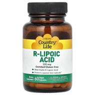 <img alt="Country Life, R-Lipoic Acid, 100 mg, 60 Vegan Capsules" title="Country Life, R-Lipoic Acid, 100 mg, 60 Vegan Capsules,015794016533"