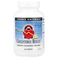 <img alt="Source Naturals, Cholesterol Rescue, 60 Tablets" title="Source Naturals, Cholesterol Rescue, 60 Tablets,021078017813"