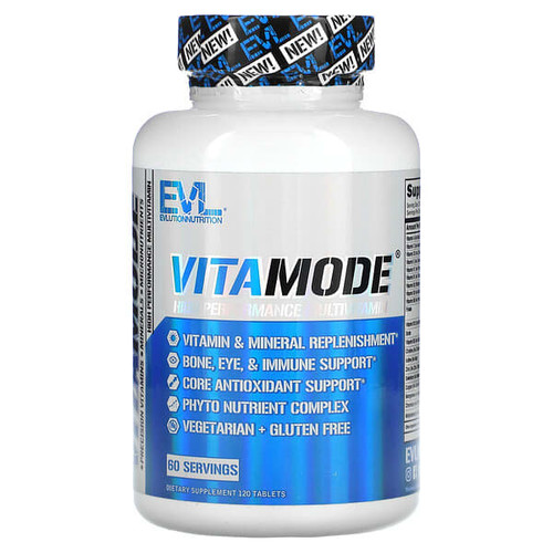<img alt="EVLution Nutrition, VitaMode, High Performance Multivitamin, 120 Tablets" title="EVLution Nutrition, VitaMode, High Performance Multivitamin, 120 Tablets,682055552415"