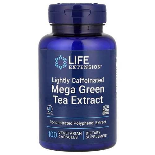 <img alt="Life Extension, Mega Green Tea Extract, Lightly Caffeinated, 100 Vegetarian Capsules (725 mg per Capsule)" title="Life Extension, Mega Green Tea Extract, Lightly Caffeinated, 100 Vegetarian Capsules (725 mg per Capsule),737870953104"