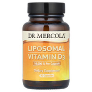 <img alt="Dr. Mercola, Liposomal Vitamin D3, 250 mcg (10,000 IU), 30 Capsules" title="Dr. Mercola, Liposomal Vitamin D3, 250 mcg (10,000 IU), 30 Capsules,810487031486"