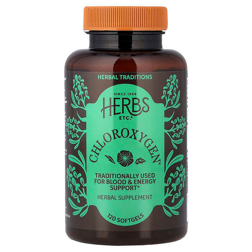 <img alt="Herbs Etc., ChlorOxygen, 120 Softgels" title="Herbs Etc., ChlorOxygen, 120 Softgels,765704519219"
