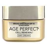 <img alt="L'Oreal, Age Perfect Cell Renewal, Skin Renewing Day Cream Moisturizer, SPF 15, 1.7 oz (48 g)" title="L'Oreal, Age Perfect Cell Renewal, Skin Renewing Day Cream Moisturizer, SPF 15, 1.7 oz (48 g),071249279342"