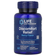 <img alt="Life Extension, Discomfort Relief, Berry, 60 Vegetarian Chewable Tablets" title="Life Extension, Discomfort Relief, Berry, 60 Vegetarian Chewable Tablets,737870230366"