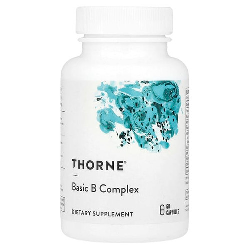 <img alt="Thorne, Basic B Complex, 60 Capsules" title="Thorne, Basic B Complex, 60 Capsules,693749104032"