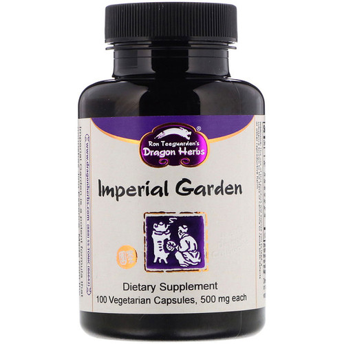 <img alt="Dragon Herbs, Imperial Garden, 500 mg, 100 Vegetarian Capsules" title="Dragon Herbs, Imperial Garden, 500 mg, 100 Vegetarian Capsules,679372001429"