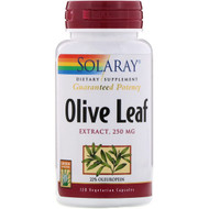 <img alt="Solaray, Olive Leaf Extract, 250 mg, 120 Vegetarian Capsules" title="Solaray, Olive Leaf Extract, 250 mg, 120 Vegetarian Capsules,076280402490"