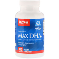 <img alt="Jarrow Formulas, Max DHA, 180 Softgels" title="Jarrow Formulas, Max DHA, 180 Softgels,790011160182"