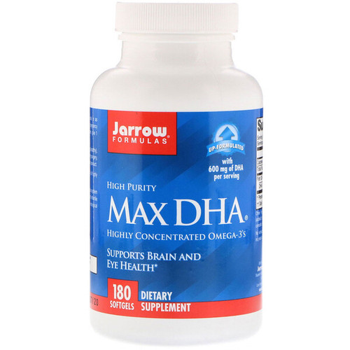 <img alt="Jarrow Formulas, Max DHA, 180 Softgels" title="Jarrow Formulas, Max DHA, 180 Softgels,790011160182"