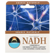 <img alt="Source Naturals, NADH, CoEnzyme B-3, 5 mg, 30 Tablets" title="Source Naturals, NADH, CoEnzyme B-3, 5 mg, 30 Tablets,021078020769"
