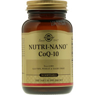 <img alt="Solgar, Nutri-Nano CoQ-10, 50 Softgels" title="Solgar, Nutri-Nano CoQ-10, 50 Softgels,033984009165"