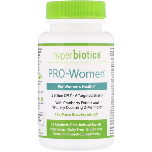 <img alt="Hyperbiotics, PRO-Women, 5 Billion CFU, 30 Time-Release Tablets" title="Hyperbiotics, PRO-Women, 5 Billion CFU, 30 Time-Release Tablets,9506000058535"