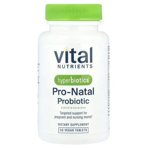 <img alt="Vital Nutrients, Hyperbiotics, Pro-Natal Probiotic, 30 Vegan Tablets" title="Vital Nutrients, Hyperbiotics, Pro-Natal Probiotic, 30 Vegan Tablets,9506000058566"