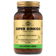 <img alt="Solgar, Super Ginkgo, 120 Vegetable Capsules" title="Solgar, Super Ginkgo, 120 Vegetable Capsules,033984039155"