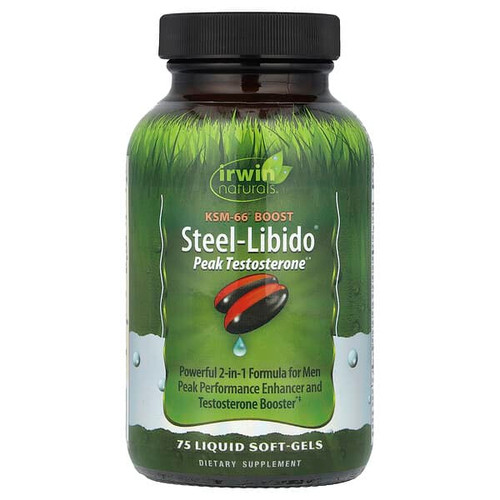 <img alt="Irwin Naturals, Steel-Libido Peak Testosterone, 75 Liquid Soft-Gels" title="Irwin Naturals, Steel-Libido Peak Testosterone, 75 Liquid Soft-Gels,710363586003"