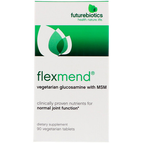 <img alt="FutureBiotics, FlexMend, Vegetarian Glucosamine With MSM, 90 Vegetarian Tablets" title="FutureBiotics, FlexMend, Vegetarian Glucosamine With MSM, 90 Vegetarian Tablets,049479025046"