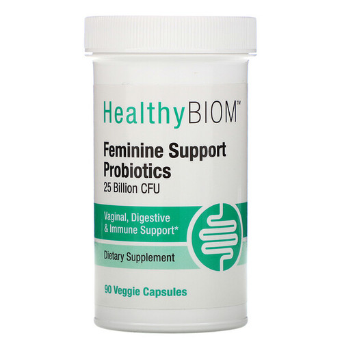 <img alt="HealthyBiom, Feminine Support Probiotics, 25 Billion CFUs, 90 Veggie Capsules" title="HealthyBiom, Feminine Support Probiotics, 25 Billion CFUs, 90 Veggie Capsules,898220015801"