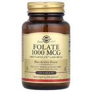<img alt="Solgar, Folate, 1,000 mcg, 120 Tablets" title="Solgar, Folate, 1,000 mcg, 120 Tablets,033984535961"