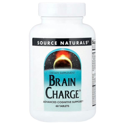 <img alt="Source Naturals, Brain Charge, 60 Tablets" title="Source Naturals, Brain Charge, 60 Tablets,021078026143"
