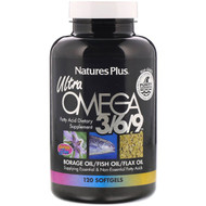 <img alt="Natures Plus, Ultra Omega 3/6/9, 120 Softgels" title="Natures Plus, Ultra Omega 3/6/9, 120 Softgels,097467039698"