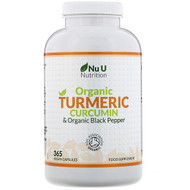 <img alt="Nu U Nutrition, Organic Turmeric Curcumin & Organic Black Pepper, 365 Vegan Capsules" title="Nu U Nutrition, Organic Turmeric Curcumin & Organic Black Pepper, 365 Vegan Capsules,810028760097"