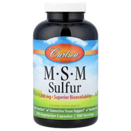 <img alt="Carlson, MSM Sulfur, 300 Vegetarian Capsules" title="Carlson, MSM Sulfur, 300 Vegetarian Capsules,088395872303"