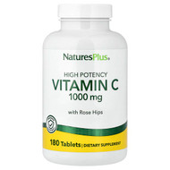 <img alt="NaturesPlus, Vitamin C With Rose Hips, High Potency, 180 Tablets" title="NaturesPlus, Vitamin C With Rose Hips, High Potency, 180 Tablets,097467022904"