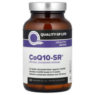 <img alt="Quality of Life, CoQ10-SR, 100 mg, 60 Vegicaps" title="Quality of Life, CoQ10-SR, 100 mg, 60 Vegicaps,812259003349"